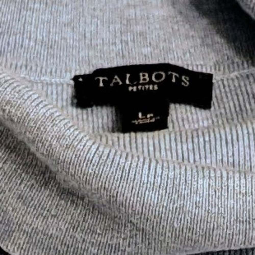 Talbots Light Blue Knit Top - Picture 2 of 3